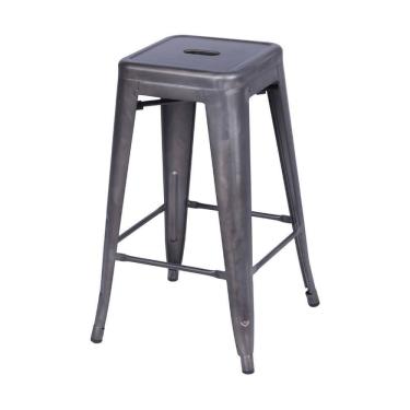 Imagem de Banqueta Média Tolix Iron Titan Em Aço Bronze