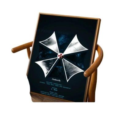 Imagem de Resident Evil Clássico Videogame Poster Autoadesivo Papel Impermeável 