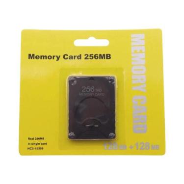 Imagem de Cartão De Expansão De Memória Preto Para PS2 8MB 64MB 128MB 256MB Sony