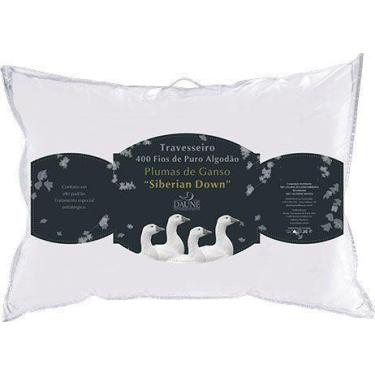 Imagem de Travesseiro Plumas Siberianas 400 Fios - Daune, 50x70 cm