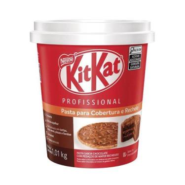 Imagem de Pasta Cremosa Nestlé para Recheio e Cobertura Kit kat Chocolate Pote 1
