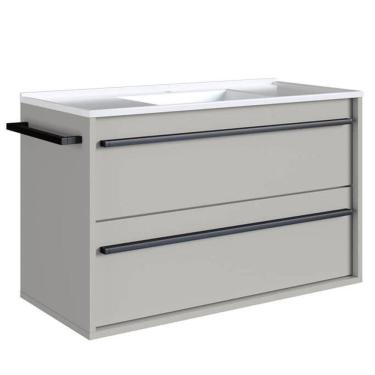 Imagem de Gabinete De Banheiro Com Lavatorio 80cm Arenas Proddy Arenas