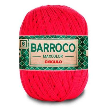 Imagem de Barbante Linha Fio Barroco Maxcolor FIO 6 100% Algodão Circulo - 226m/