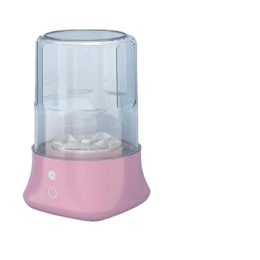 Imagem de Mini Máquina de Lavar Portátil Dobrável - Tanquinho Compacto com Centrífuga para Viagens e Ambientes Pequenos(rosa)