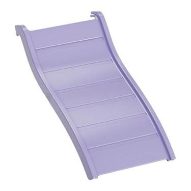Imagem de Fenteer Gaiola de hamster escada de escalada plataforma de hamster brinquedo decoração brincando animal escada de brinquedo de escalada para porquinhos da, Roxo
