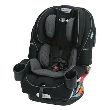 Imagem de Cadeira de Bebê para Carro 4Ever 4 em 1 com 10 Posições Ajustáveis, 2 a 54 kg, GRACO 1992117, Preto