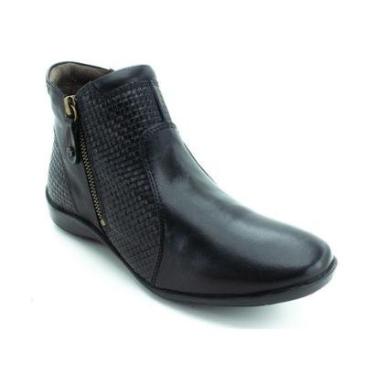 Imagem de Bota Feminina Perlatto ANG826 - Preto-Feminino