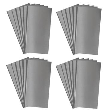 Imagem de Coopay Pacote com 24 kits de prática de soldagem de 5 cm x 10 cm cupons de soldagem (aço suave calibre 9, 11, 14, 16), 6 peças cada placa suave, prática de solda e treinamento para MIG, TIG Stick