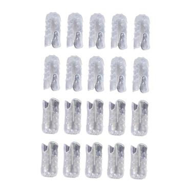 Imagem de FashionCha 20x Protetores de Biqueira Reutilizáveis Antidesgaste Premium para Homens e Mulheres Capas Transparentes para Corrida Uso Diário Caminhadas Casa