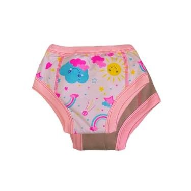 Imagem de Kit desfralde - 02 Calcinhas de treinamento para o Desfralde Infantil Raio de Sol (MARROM, P (1 ano))