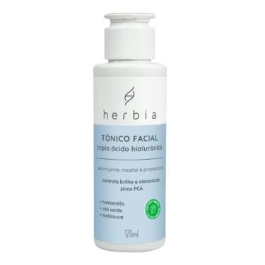 Imagem de Tônico Facial com Triplo Ácido Hialurônico, 120ml, Adstringente e Micelar, Vegano