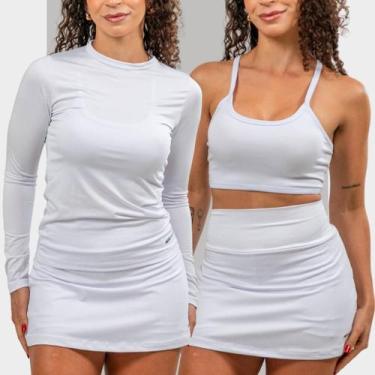 Imagem de Kit3 Peças Conjunto Pra Treino Meia Estação Feminino - PACO TEXTIL, Br