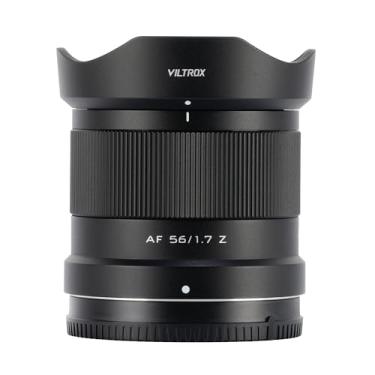 Imagem de VILTROX Lente 56 mm f/1.7 Z para suporte Nikon Z, 56 mm F1.7 Retrato de abertura grande F1.7 Lente APS-C Prime compatível com Nikon Z5, Z6, Z6II, Z7, Z7II, Z8, Z9, Z30, Z50, ZFC