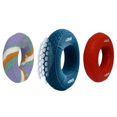 Imagem de Conjunto de fortalecedor de aderência ajustável para homens e mulheres, 13,6 kg a 36,3 kg, masculino e 9 kg a 32 kg - Exercício de mão, dedo e antebraço, recuperação muscular e treinamento de força de