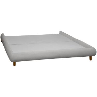 Imagem de Base Cama Box King Size 208cm Orgânica Napole Bouclê
