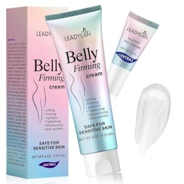 Imagem de Leadyeah B Creme firmador de barriga lisa – hidratante, elevador, firmador para estômago, coxas e bumbum, presente de loção corporal para mulheres e homens, 125 ml + 5 ml