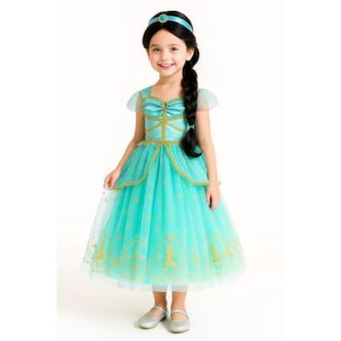 Imagem de CQDY Vestido azul para festa