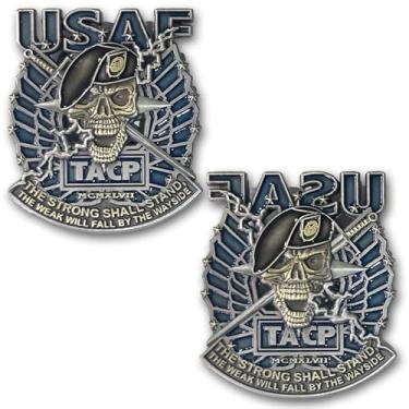 Imagem de USAF TACP Air Ops Air Force Veteran Military Collectible Challenge Coin