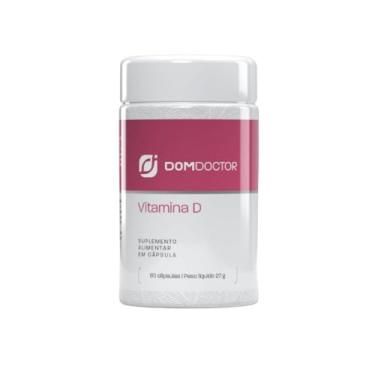 Imagem de Vitamina D 50 mcg 2000 UI 60 Cápsulas Dom Doctor Suplemento Alimentar Sem Glúten para Uso Diário
