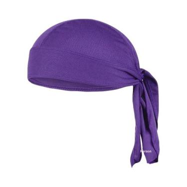Imagem de Chapéu Pirata De Malha Respirável Leve De Secagem Rápida De Cor Sólida