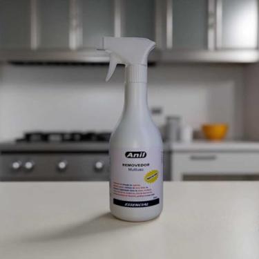 Imagem de Anil Removedor Multiuso, Líquido, 500ml, com Borrifador, para Sujeira Pesada, Graxa, Gordura e Resíduos, Uso em Banheiros