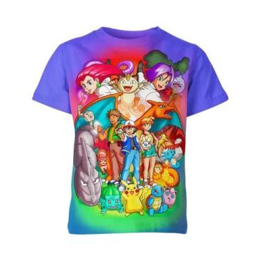 Imagem de Camiseta 3D De Pokémon Para Homens E Mulheres, Fantasia De Verão, Esti
