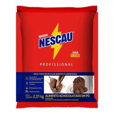 Imagem de Achocolatado Nescau Profissional Sache 2,01kg