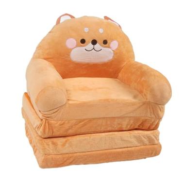 Imagem de Sofá-cama de Desenho Animado para Leitura, Cadeira Infantil, sofá Dobrável, Cadeira Portátil para Meninos e Meninas (Dobrando em quartos)