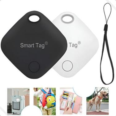 Imagem de Localizador Inteligente Rastreador GPS Bluetooth Mini Tag Rede Buscar 