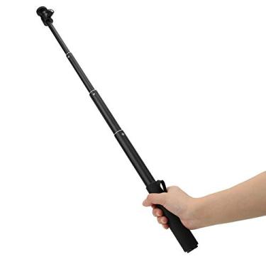 Imagem de Eujgoov Extendível Selfie Stick, Suporte Portátil de tripé Com Telefone Leve e Leve e de Vídeo Vlog Ao Vivo, 4 Seções de Selfie Telescópica para Telefone, Buraco de Parafuso Universal 1/4 '',