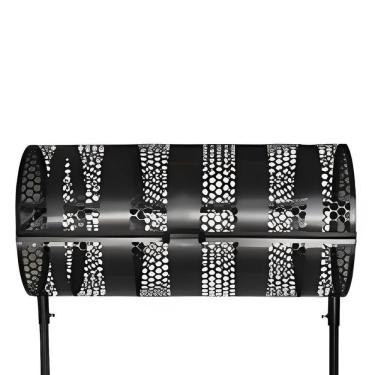 Imagem de Lixeira Tela Moeda Dupla Fechada 200 Litros - 2380 - Mse