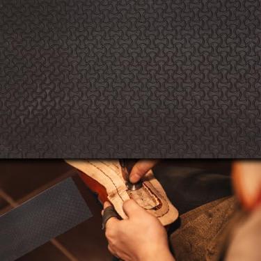 Imagem de Pushglossy 55 cm x 110 cm Folha de borracha de osso de cachorro marrom para substituição de solas de sandálias de cortiça