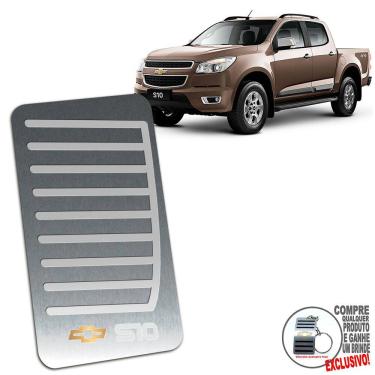 Imagem de Descanso De Pé Chevrolet S10 2012 Até 2016 Aço Inox