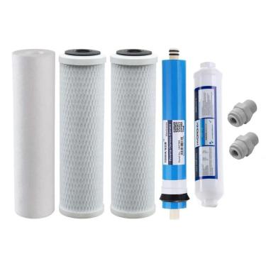 Imagem de Kit Refil Osmose Reversa Consumo Automatizado Completo 50Gpd