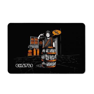 Imagem de Tapete de Tecido Licenciado CHAVES - Chaves Preto