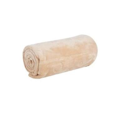 Imagem de Cobertor Bebê Relevo Touch Texture Jolitex Bege