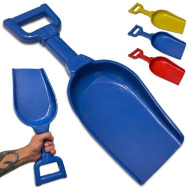 Imagem de Pá de Areia Grande Infantil Brinquedo Praia Parquinho Pá Gigante (azul, 1, 1)