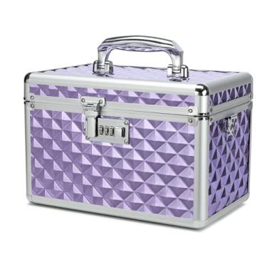 Imagem de Caixa de armazenamento com combinação, caixa de armazenamento de medicamentos trancável, caixa de primeiros socorros vazia, caixa de trava de segurança, organizador de medicamentos, caixa de bloqueio