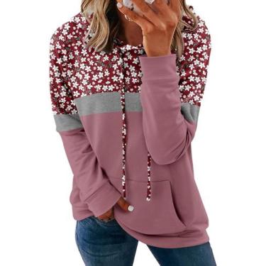 Imagem de Hoodies Onlypuff, moletons, pulôver, túnica com capuz, rosa, S