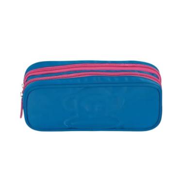 Imagem de Estojo 2 Compartimentos Paul Frank - Sestini - AZUL E ROXO