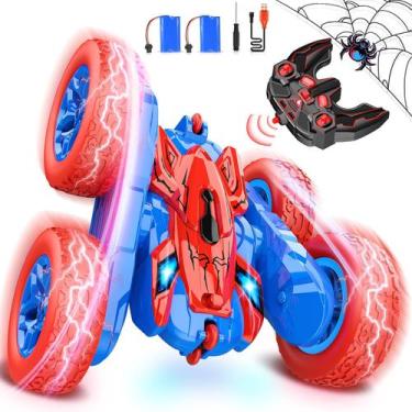 Imagem de Carro RC JovialToyz Spider Stunt 360 Flip 4WD para crianças de 3 a 8 a