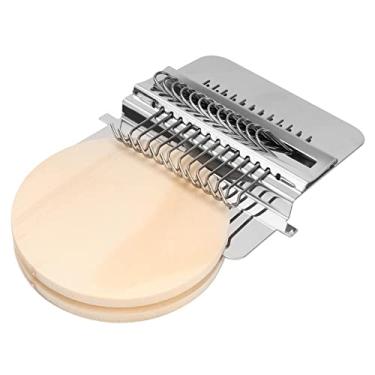Imagem de AYNEFY Outros Suprimentos de Bordado de Costura Kit de Tecelagem DIY Máquina de Remendo de Trança Máquina de Reparo de Dardos Com Ganchos de Metal Placa de Madeira Faixas de Borracha Manual Em Inglês para Iniciantes (Prata M)