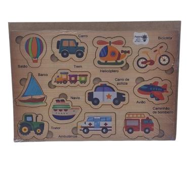 Imagem de Jogo Educativo Divertido Tabuleiro De Encaixe Criança Bebe
