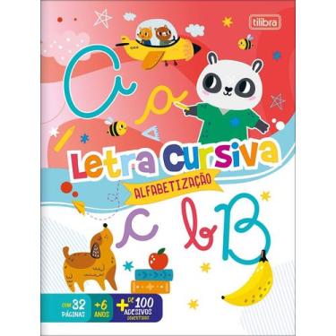 Imagem de Cartilha de Atividades de Alfabetização - Letra Cursiva Aprender, Brin
