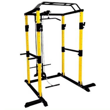 Imagem de Rack Mono Cross Agachamento Polia Supino Musculação Wct Fit - Wct Fitn