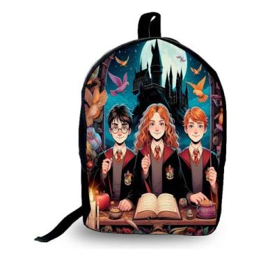Imagem de Mochila Infantil Harry Potter Ideal Para Escola E Passeios E Presente 