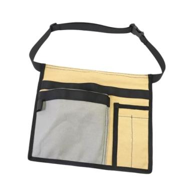 Imagem de IEUDNS Bolsa de cinto para ferramentas de um lado, de cinto ajustável e confortável para carpinteiro e jardineiro