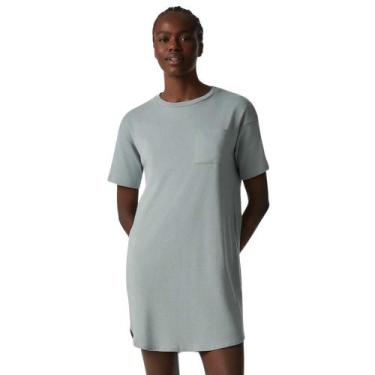 Imagem de Camisola Curta Básica Hering 100% Algodão, Verde, P