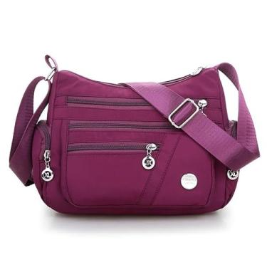 Imagem de Women's shoulder bags, casual backpacks, travel backpacks (Purple)