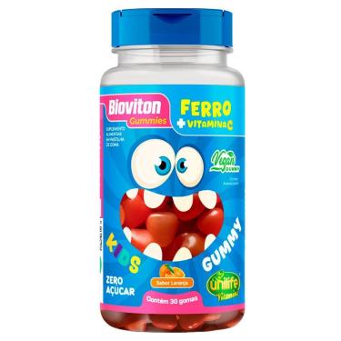 Imagem de Gummy Kids Ferro + C Unilife 30 Gomas Laranja